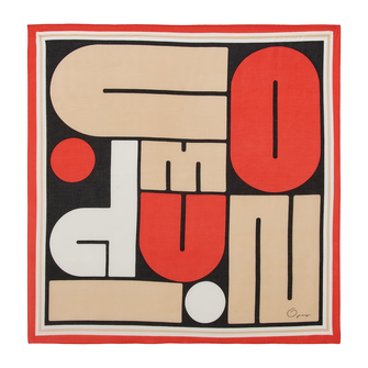 Opus Dames Sjaal 10356512765100 Rood