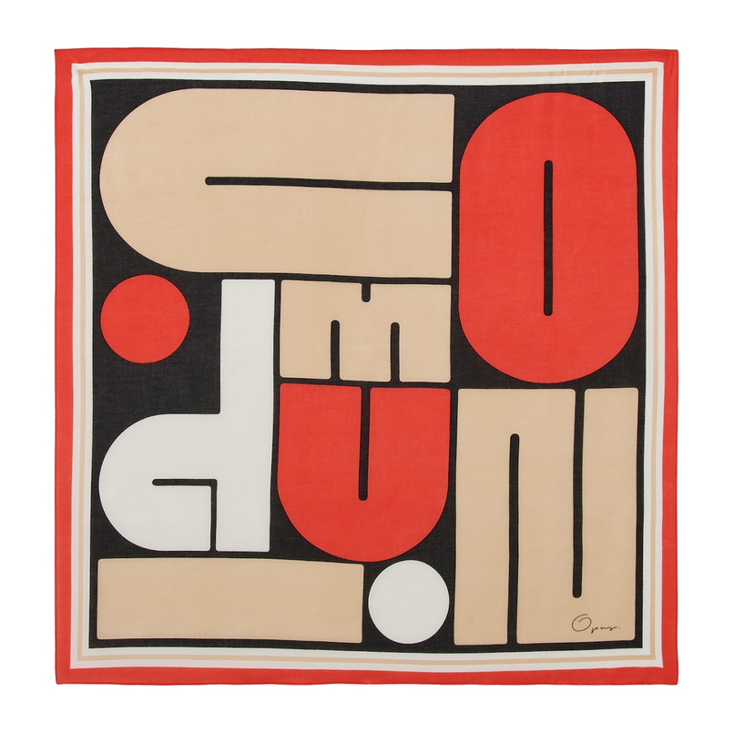 Opus Dames Sjaal 10356512765100 Rood