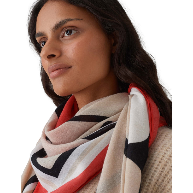 Opus Dames Sjaal 10356512765100 Rood