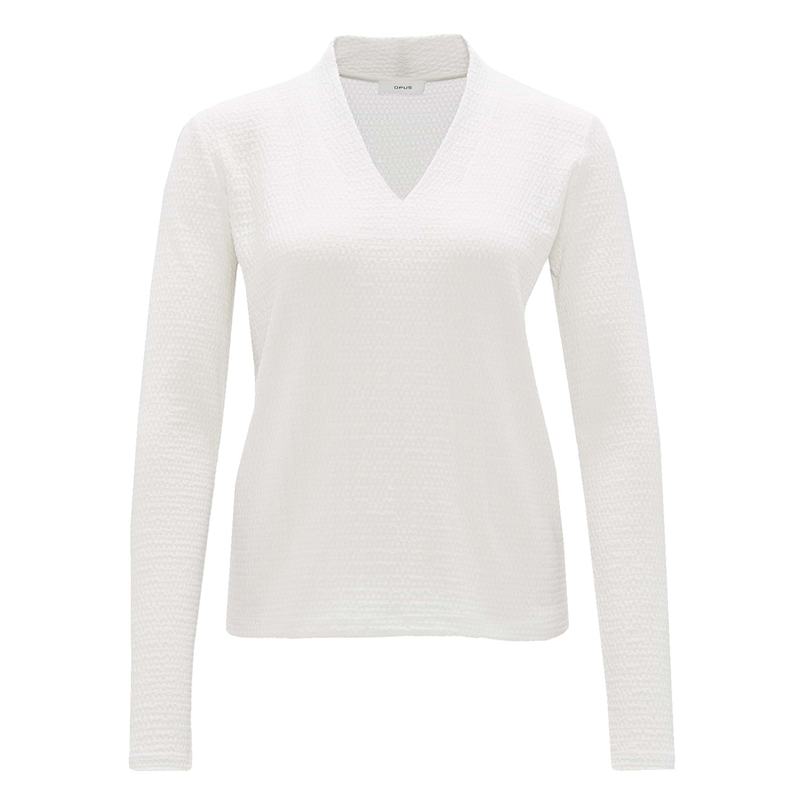 Opus Dames Top 10352112513100 OFF-WHITE