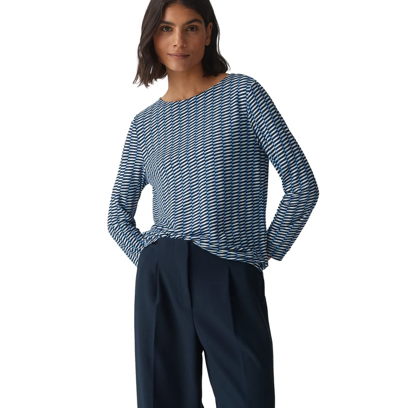 Opus Dames Top 10373412903323 Bleu