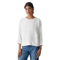 Opus Dames Top 10373611140100 OFF-WHITE