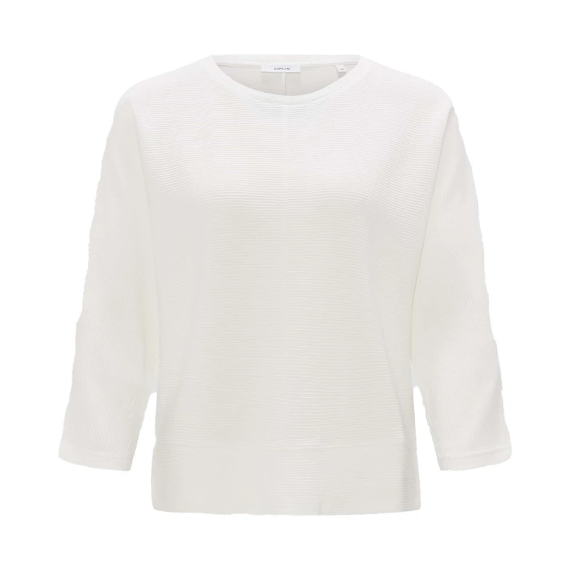 Opus Dames Top 10373611140100 OFF-WHITE