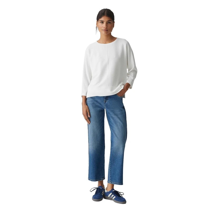 Opus Dames Top 10373611140100 OFF-WHITE