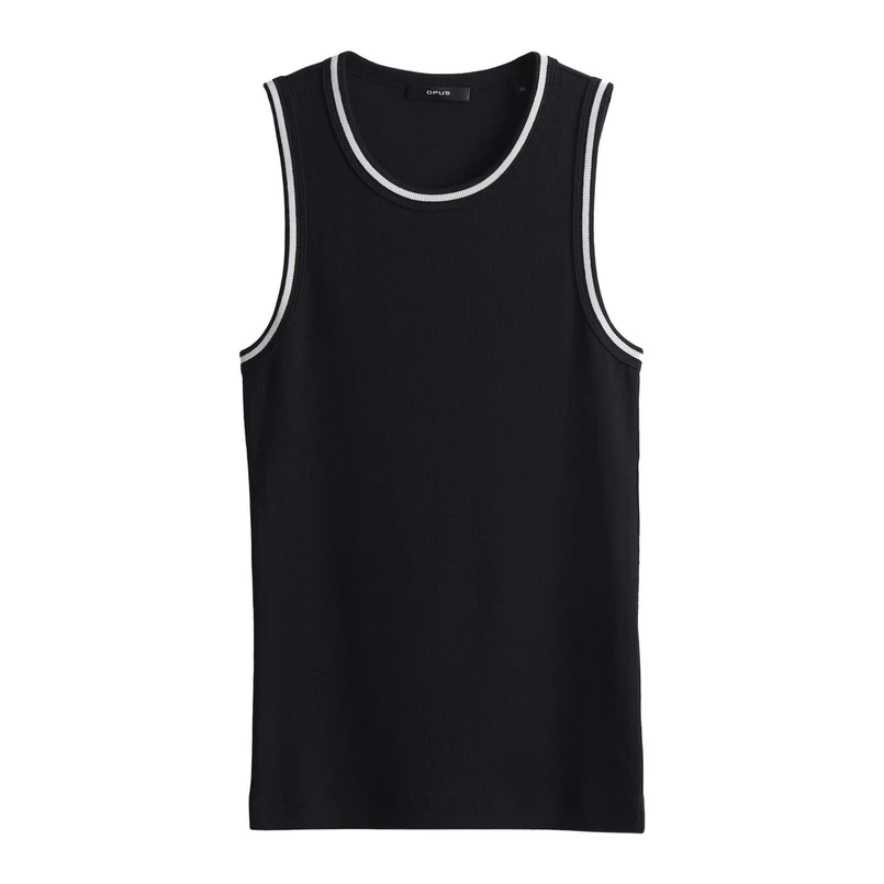Opus Dames Top 10385910409100 Zwart