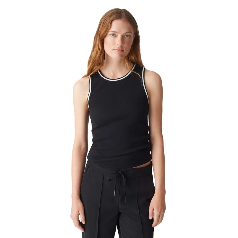 Opus Dames Top 10385910409100 Zwart