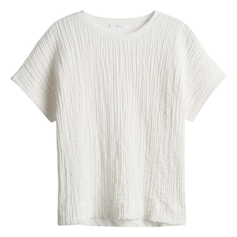 Opus Dames Top 10402012176100 OFF-WHITE