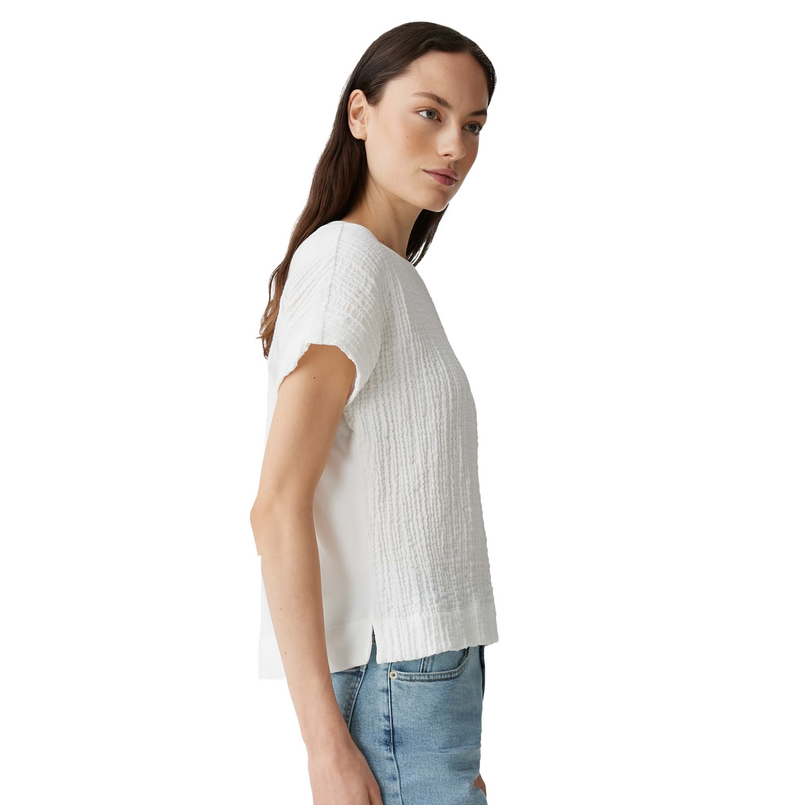Opus Dames Top 10402012176100 OFF-WHITE