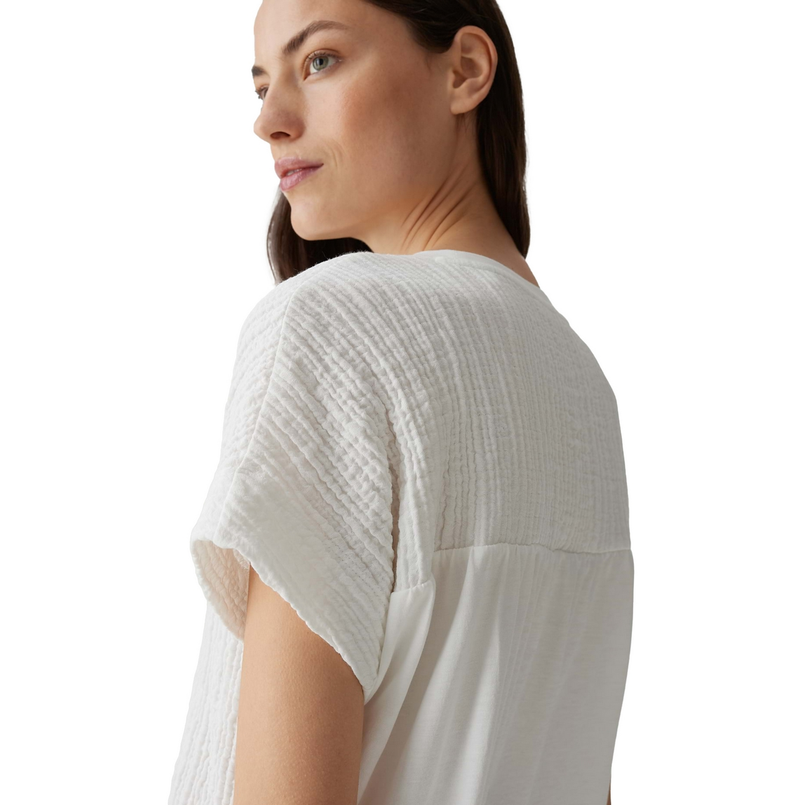Opus Dames Top 10402012176100 OFF-WHITE