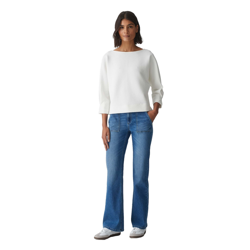 Opus Dames Trui 10369512884323 OFF-WHITE