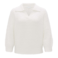 Opus Dames Trui 10370012875323 OFF-WHITE