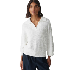 Opus Dames Trui 10370012875323 OFF-WHITE