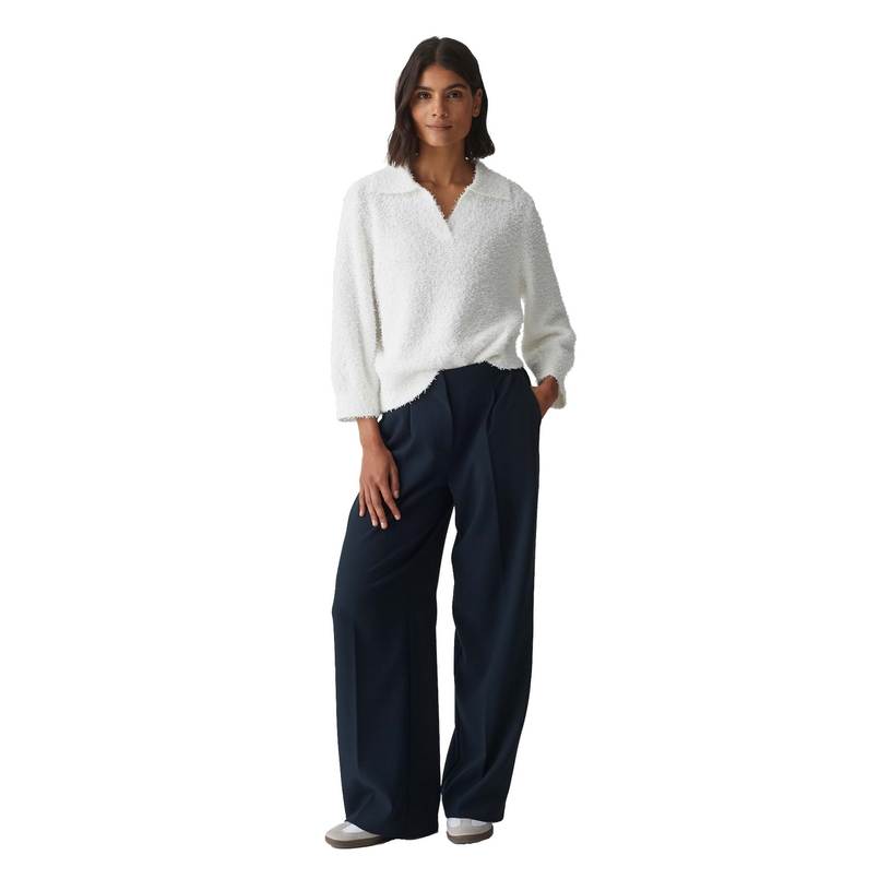 Opus Dames Trui 10370012875323 OFF-WHITE