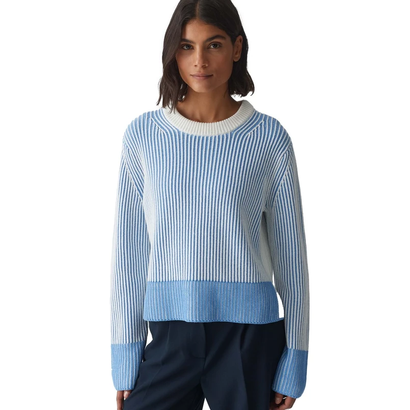 Opus Dames Trui 10370312877323 Bleu
