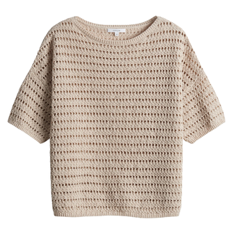 Opus Dames Trui 10398313059316 Beige