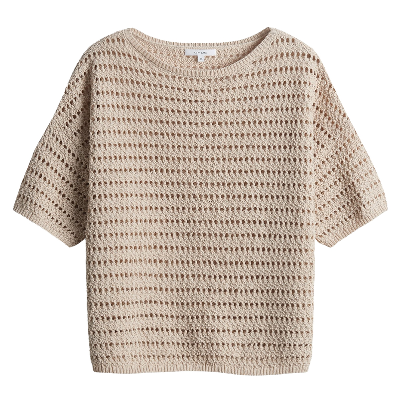 Opus Dames Trui 10398313059316 Beige