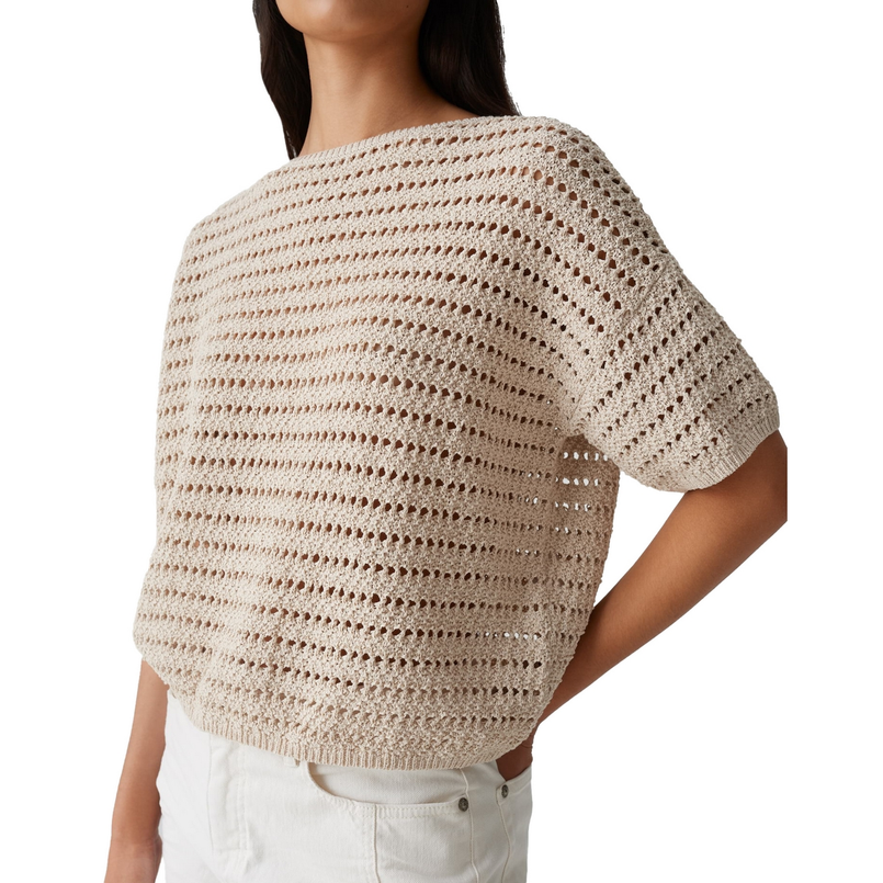 Opus Dames Trui 10398313059316 Beige