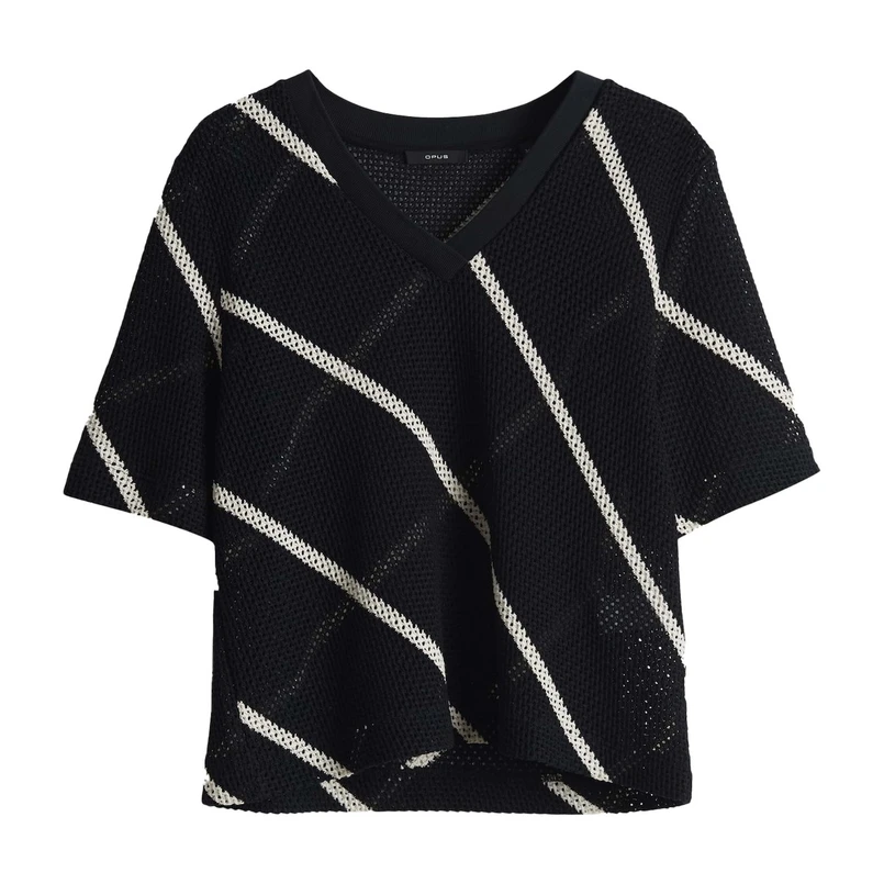 Opus Dames Trui 10416613188317 Zwart