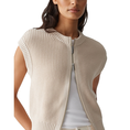 Opus Dames Vest 10385012985315 Beige