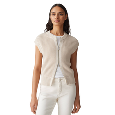 Opus Dames Vest 10385012985315 Beige