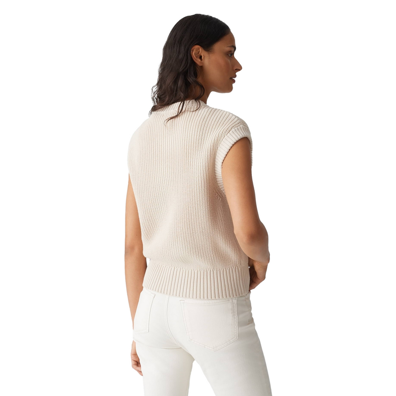 Opus Dames Vest 10385012985315 Beige