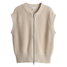 Opus Dames Vest 10385012985315 Beige
