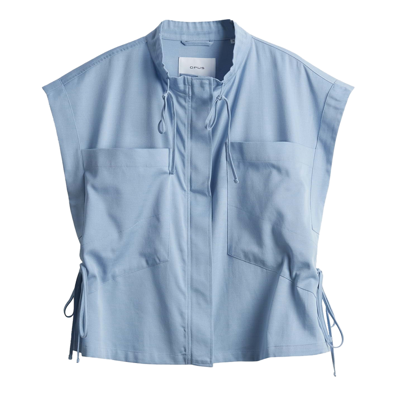 Opus Dames Vest 10397813057316 Bleu