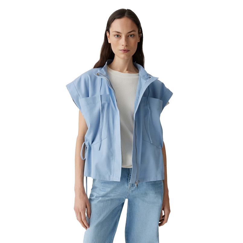 Opus Dames Vest 10397813057316 Bleu