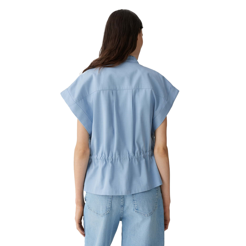 Opus Dames Vest 10397813057316 Bleu
