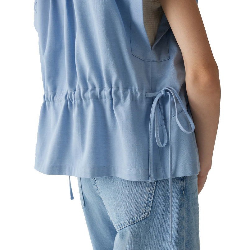 Opus Dames Vest 10397813057316 Bleu