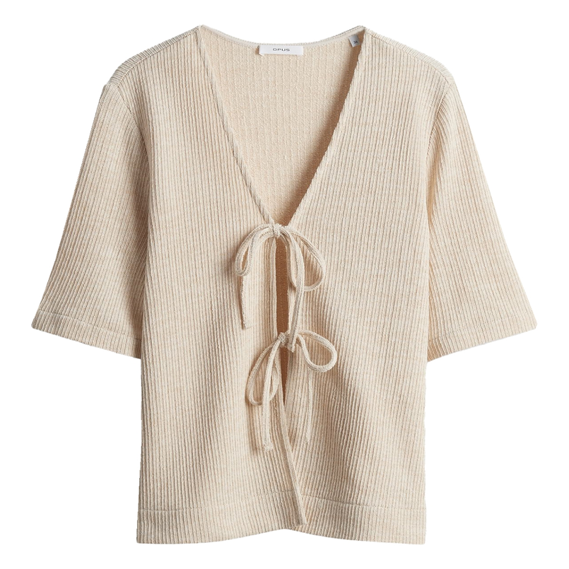 Opus Dames Vest 10401513083316 Beige