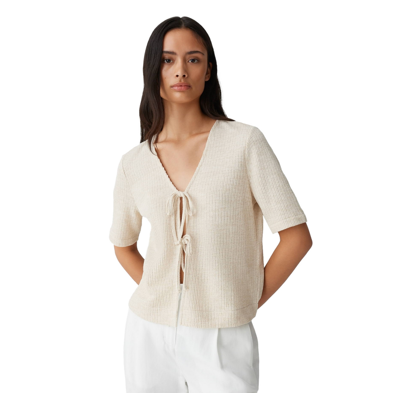 Opus Dames Vest 10401513083316 Beige