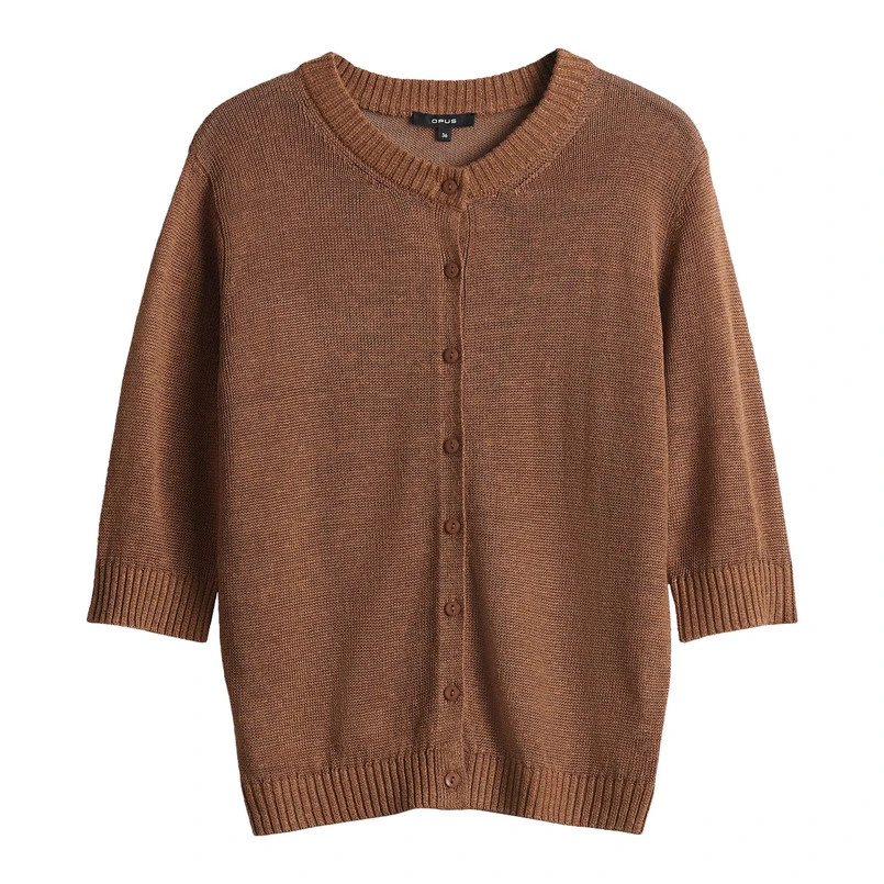 Opus Dames Vest 1041685761317 Oker