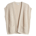 Opus Dames Vest Dimola Beige