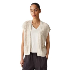 Opus Dames Vest Dimola Beige