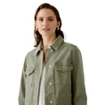 Oui Dames Blazer 0090622 Olijf