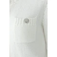 Oui Dames Blazer 0093581 OFF-WHITE