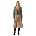 Oui Dames Blazer 0094601 Taupe