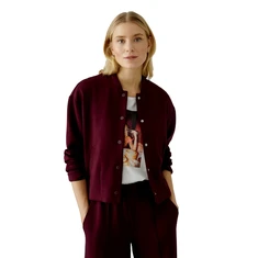 Oui Dames Blazer 0095821 Wine