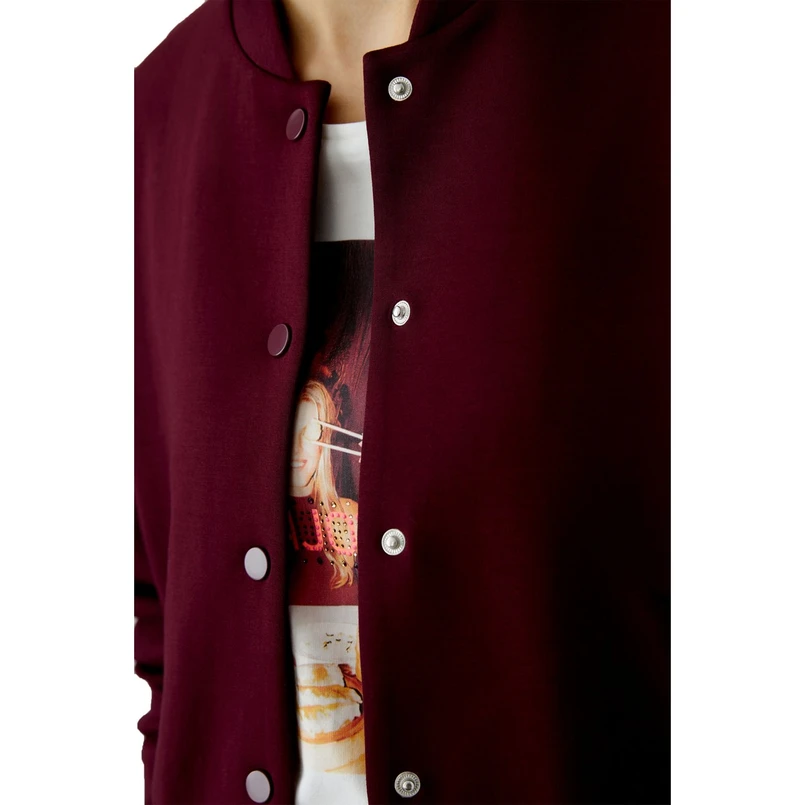 Oui Dames Blazer 0095821 Wine