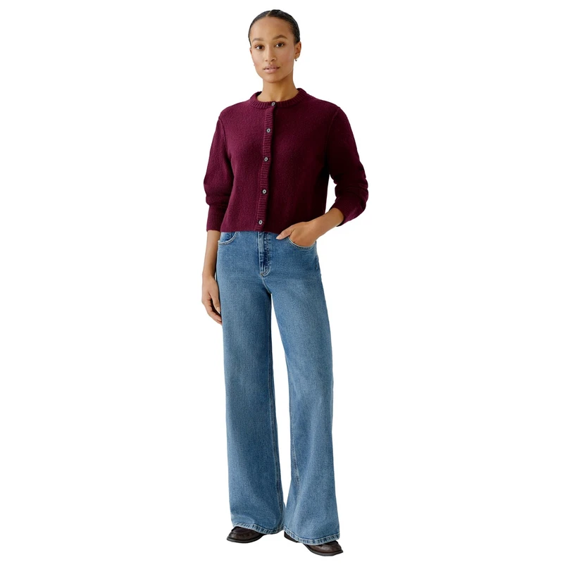 Oui Dames Blazer 94462 Wine