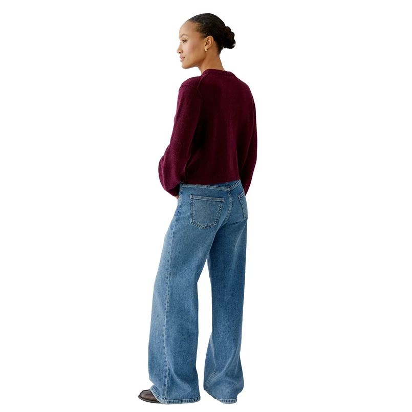 Oui Dames Blazer 94462 Wine