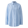 Oui Dames Blouse 0091888 Bleu