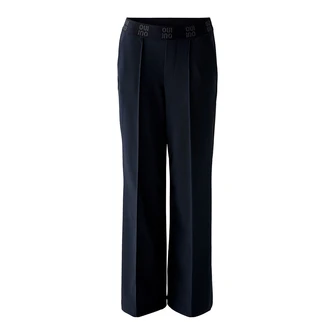 Oui Dames Broek 0091737 Navy