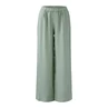 Oui Dames Broek 0092821 Olijf