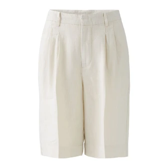 Oui Dames Broek 0092922 Beige