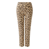 Oui Dames Jeans 0092790 Zwart dessin
