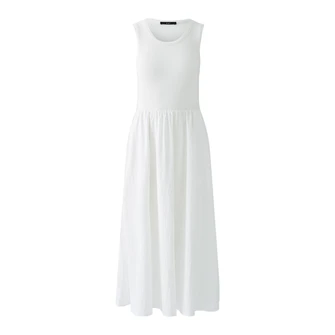 Oui Dames Jurk 0091814 OFF-WHITE