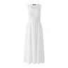 Oui Dames Jurk 0091814 OFF-WHITE
