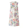 Oui Dames Jurk 0092867 Paars dessin